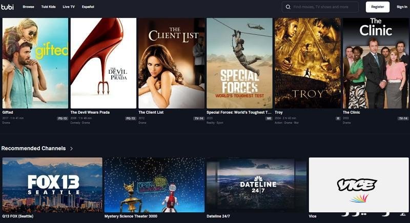 أفضل موقع لتحميل الأفلام